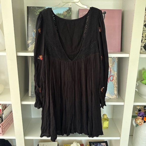 FREE PEOPLE Mohave Embroidered Mini Dress - Picture 9 of 10